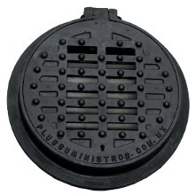 Tapa para Alcatarilado con Rejilla